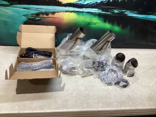 Electric Exhaust Cutout Valve Kit 