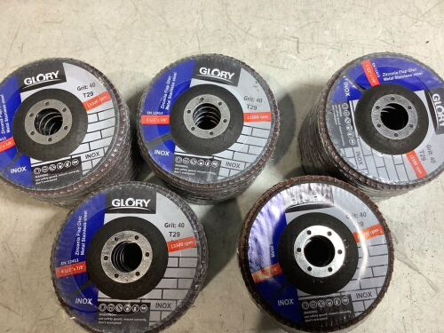Glory Stainless Steel Inox EN12413 Sanding Discs