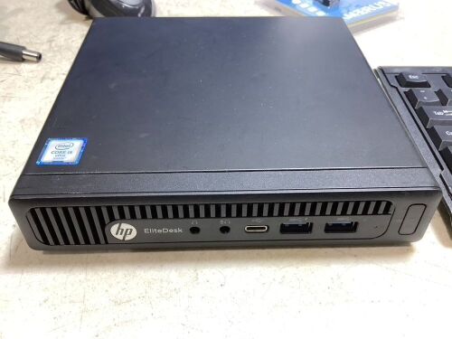 HP EliteDesk 800 G2 Mini Business Desktop PC, Mouse & Keyboard  
