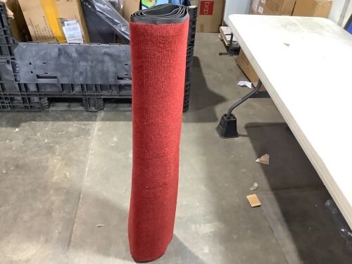 Red Artificial Turf Rug