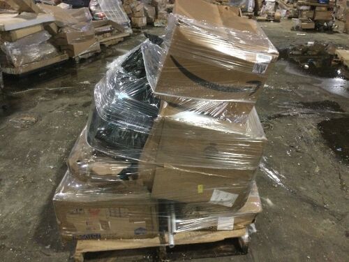 Pallet of Uninspected E-Commerce Returns
