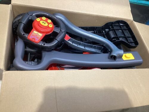 3-in-1 Kids Push Car w/ Handle and Horn - Unknown if Complete 