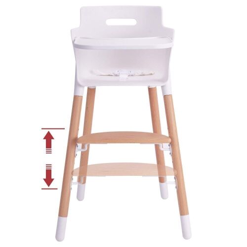 Tiny Dreny Wooden 3-in-1 Baby High Chair 