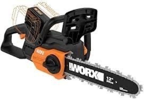 Worx, 12" WG381.9, 40V, Cordless Chainsaw, Like New - $170 - Lot 4