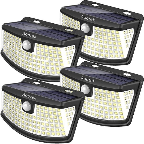 Aootek, 120 LED, Solar Motion Light, Like New, Retail - $39.99 - Lot 5