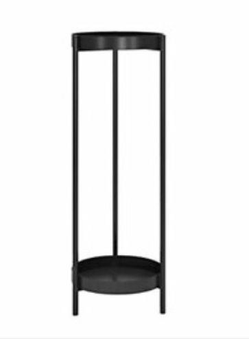Fashion Oda, Metal Flower Stand, Black, Like New, Retail - $32 - Lot 28