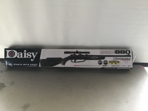 Daisy, Shadow Rifle Kit, .177, Powerline880, Airsoft, Like New Reatil - $62.75 - Lot 44