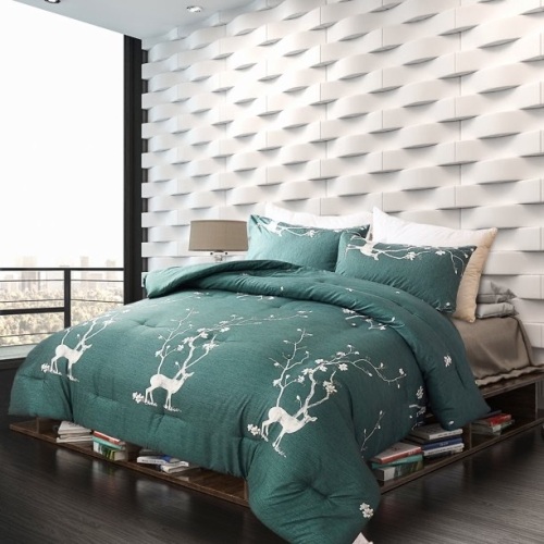 PeachLeaf, Comforter/Pillow Case Set, New, Retail - $59.99 - Lot 60