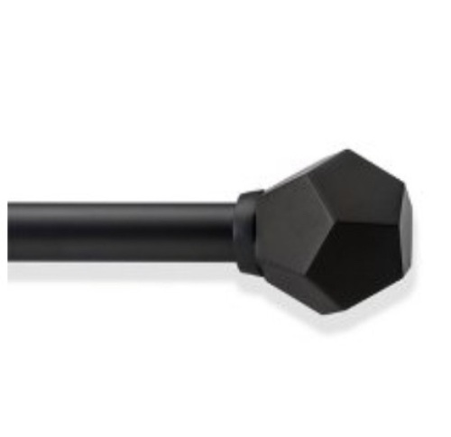 Project 62, Matte Black Finish, Curtain Rod, New, Retail - $30 - Lot 125