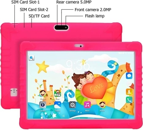 Sanuuo, Pink-K101 Kids Tablet, Like New, Retail - $90 - Lot 179