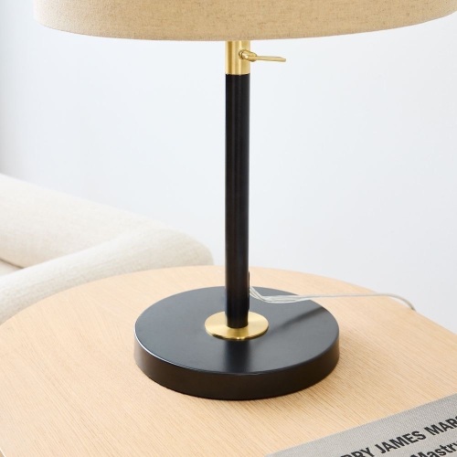 West Elm, Telescoping Table Lamp, Bronze, Like New, Retail - $299 - Lot 183