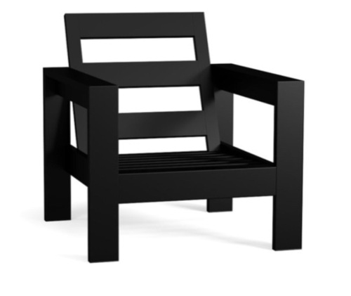 Pottery Barn, Malibu Metal Lounge Chair Frame, Like New, Retail - $999 - Lot 193