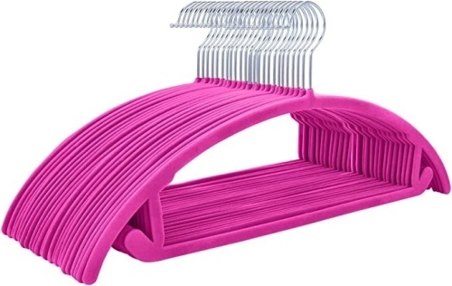 Mizgi, Pink Velvet Hangers, Like New, Retail - $29.99 - Lot 200