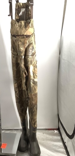 Men's Neoprene Waders, 10, Dirty, Untested, Ecommerce Return - Lot 117