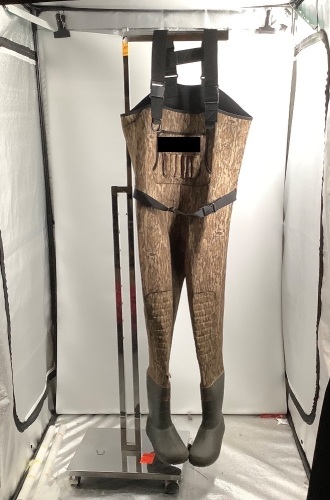 Men's Neoprene Hunting Waders, Dirty, Size 11, Ecommerce Return, Untested - Lot 119
