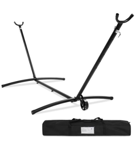 Portable Heavy-Duty Steel Hammock Stand w/ Built-In Wheel, Case - 9ft, Appears New - Lot 207