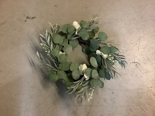 Lot of (2) Decorative Wreath, Appears New - Lot 150