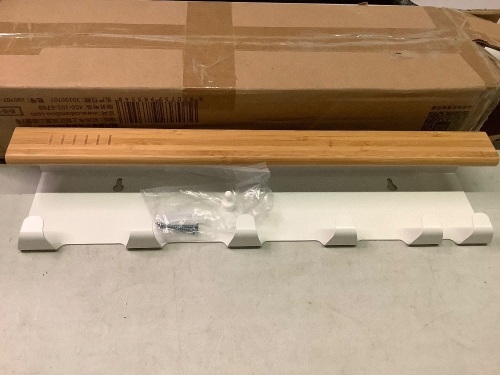 Bamboo Coat or Key Rack, Appears New - Lot 230