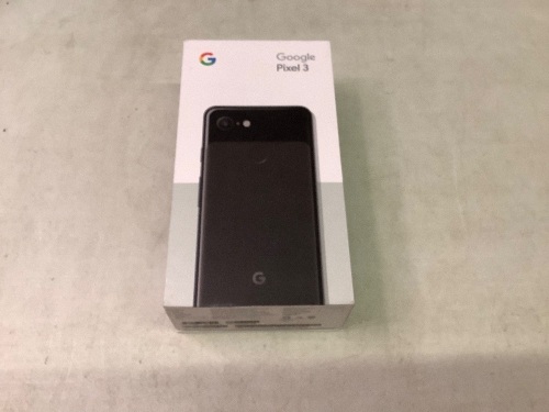 Google Pixel 3 Cell Phone 64 GB, 5.5", Untested, Appears New - Lot 11