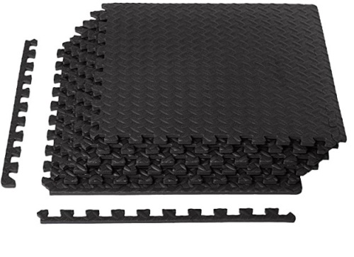 Foam Interlocking Exercise Gym Floor Mat Tiles, Appears New - Lot 159