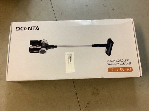 Dcenta Cordless Vacuum Cleaner, Untested, Appears New - Lot 184