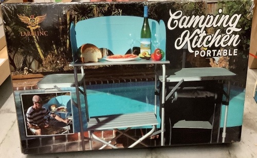 Portable Camping Kitchen, Appears New - Lot 307