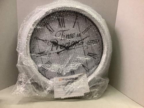 Streamline Large Wall Clock, Appears New - Lot 312