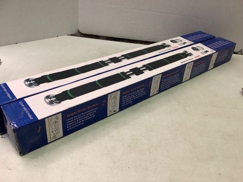 Lot of (2) Fitness Maxima Pull Up Bar, Appears New - Lot 326