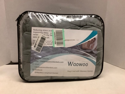 Waowoo Weighted Blanket, 25lb, Appears New - Lot 336