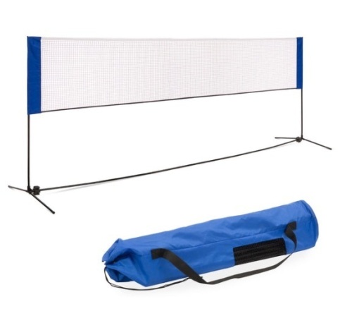 Portable Freestanding Volleyball, Tennis, Badminton Net - 12.5ft - Lot 10