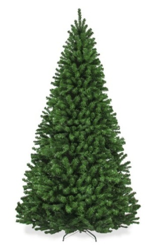 Premium Artificial Spruce Christmas Tree w/ Foldable Metal Base, 7.5 ft - Lot 112