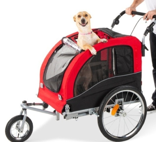 2-in-1 Pet Stroller and Bike Trailer - Lot 115