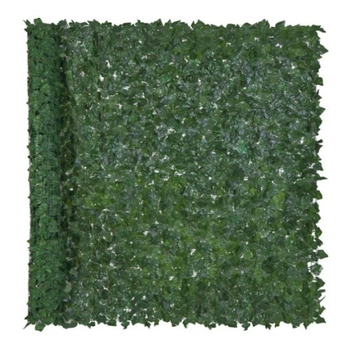 Outdoor Faux Ivy Privacy Screen Fence, 96x72in - Lot 121