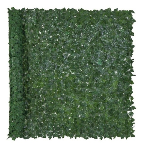 Outdoor Faux Ivy Privacy Screen Fence, 96x72in - Lot 176