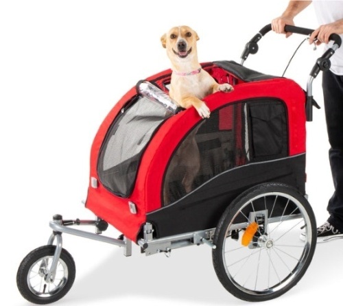 2-in-1 Pet Stroller and Bike Trailer - Lot 29