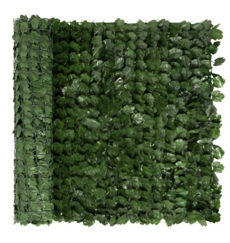 Outdoor Faux Ivy Privacy Screen Fence, 94x39in - Lot 304