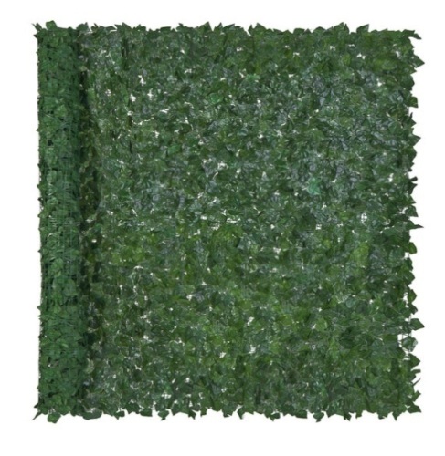 Outdoor Faux Ivy Privacy Screen Fence, 96x72in - Lot 405