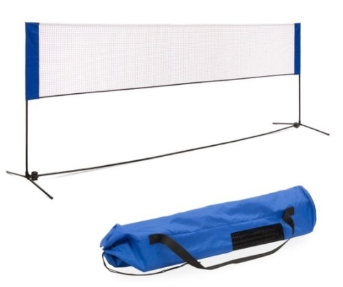 Portable Freestanding Volleyball, Tennis, Badminton Net - 12.5ft - Lot 415