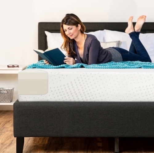 10in Dual Layered Memory Foam Mattress w/ CertiPUR-US Certified Foam, Full - Lot 335