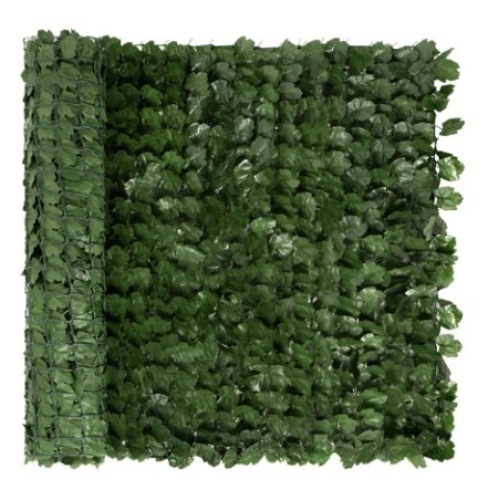 Outdoor Faux Ivy Privacy Screen Fence, 94x39in - Lot 375