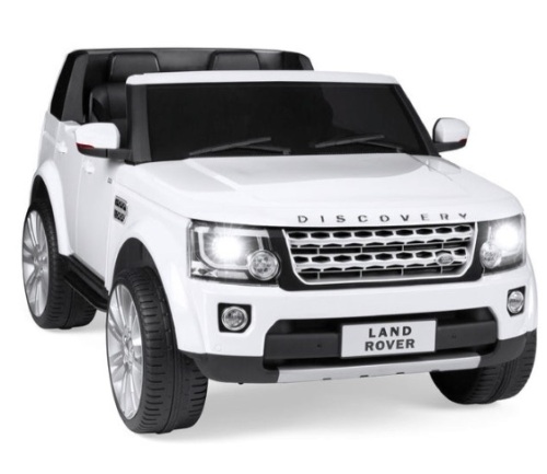12V 2-Seater Licensed Land Rover Ride-On w/ Parent Remote Control, White - Lot 431