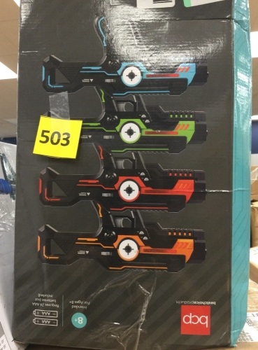 Set of 4 Infrared Laser Tag Guns - Lot 503