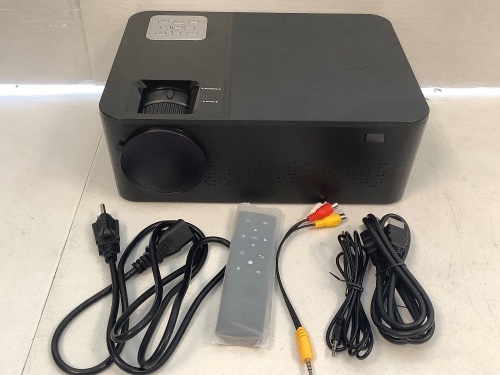 LED Projector, Powers Up, Appears New - Lot 12