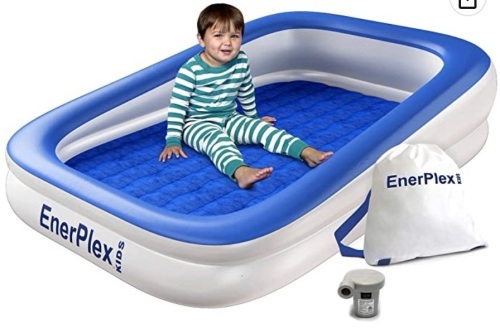 EnerPlex Kids Inflatable Travel Bed, Appears New, Retail 69.99 - Lot 52