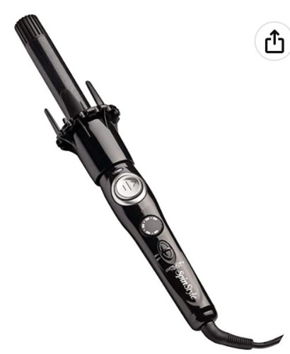 SALON TECH SpinStyle Pro Auto Curler, Untested, Appears New, Retail 89.99 - Lot 75