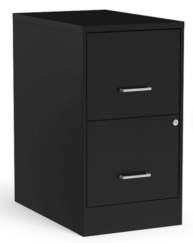 Office Designs 2 Drawer File Cabinet, E-Comm Return/Damaged, Retail 112.92 - Lot 88