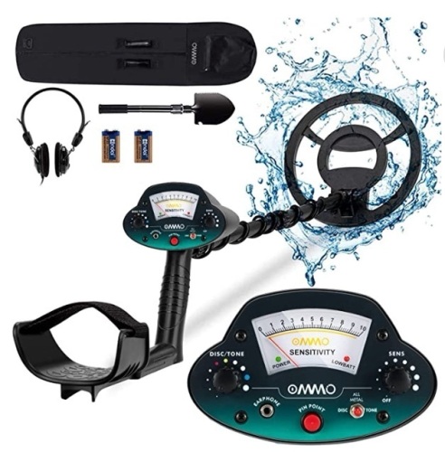 OMMO Metal Detector, Powers Up, Appears New, Retail 109.99 - Lot 100