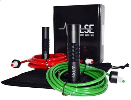 Pulse Weighted Jump Rope Set, Appears new, Retail 39.99 - Lot 171