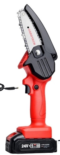 Gardtech Mini Chainsaw, Powers Up, E-Comm Return, Retail 79.99 - Lot 180