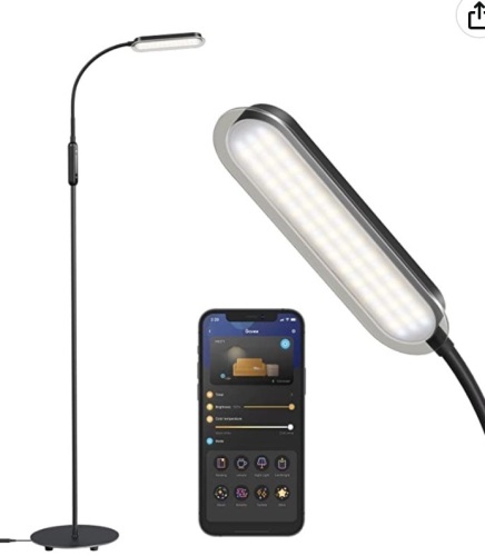Govee Smart Floor Lamp, Untested, Appears New, Retail 49.99 - Lot 321